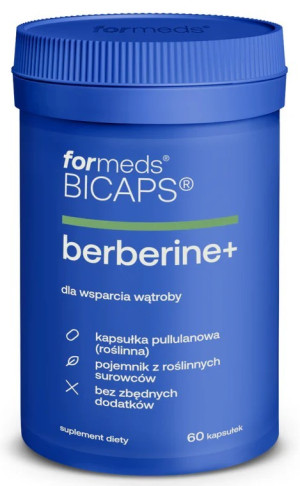 BICAPS Berberine+ - Berberyna 60 kapsułek