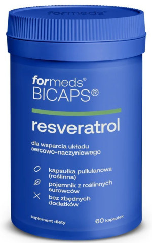 BICAPS Resveratrol - Trans-resweratrol + C 60 kap.