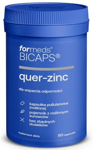 BICAPS quer-zinc - kwercetyna, cynk + C 60 kap.