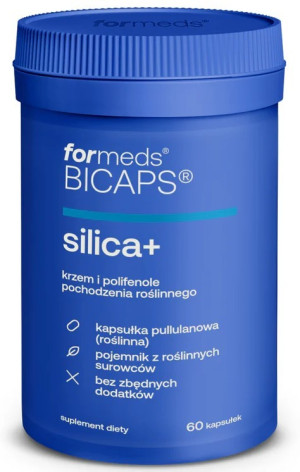 BICAPS Silica+ - Bambus i Skrzyp Polny 60 kapsułek