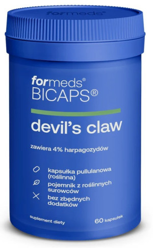 BICAPS Devil’s Claw - Ekstrakt z Hakorośli Rozesłanej 60 kapsułek