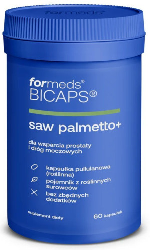 BICAPS Saw Palmetto+ - Palma Sabalowa 60 kapsułek