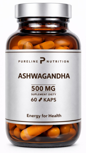 Ashwagandha Ekstrakt 500mg 60 kap.