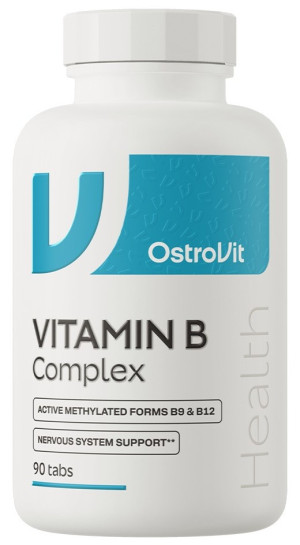 Witamina B Complex - Kompleks witamin z grupy B 90 tab.
