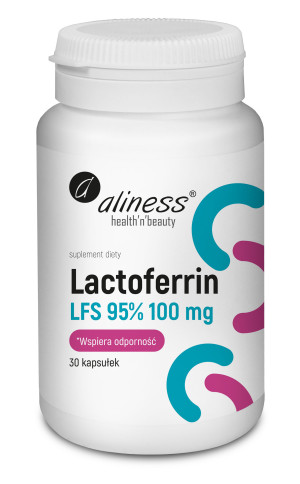 Lactoferrin LFS 90% 100mg 30 kap.
