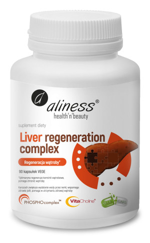 Liver Regeneration Complex - kompleks na wątrobę, 90 kapsułek VEGE