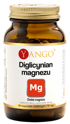 Diglicynian Magnezu 375 mg magnezu 90 kapsułek