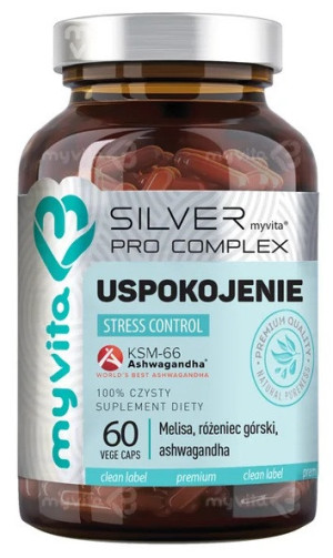 Silver Uspokojenie Pro Complex Stress Control 60 kap.