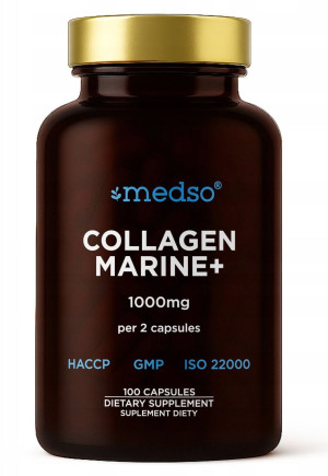 COLLAGEN MARINE+ Kolagen Rybi 100 kaps.