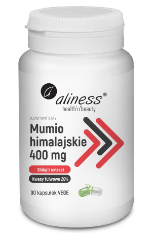 Shilajit Mumio Himalajskie 400 mg 90 vege kaps.