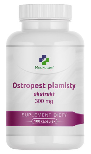 Ostropest plamisty ekstrakt 80% sylimaryny 60 VEGE kaps.