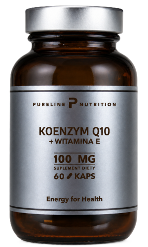 Koenzym Q10 + Vit E 60 kaps.