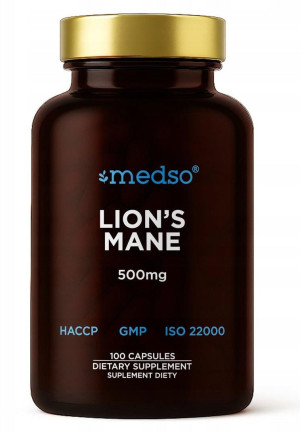 Lion’s Mane 500 mg 100 kaps.