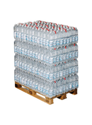 BEZ KAUCJI Woda mineralna Staropolska 1,5l lekko gazowana PALETA 504 butelki