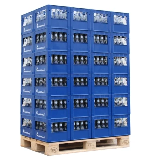 BEZ KAUCJI Woda w szklanych butelkach Staropolska 0,33l TWIST-OFF niegazowana PALETA 1152 but.