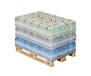 BEZ KAUCJI Woda Staropolska 0,5l MIX POŁOWA PALETY 756 butelek