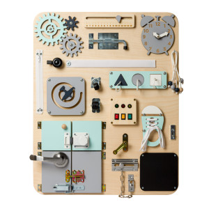 Tablica manipulacyjna Woobiboard PLUS - Naturalna z miętą