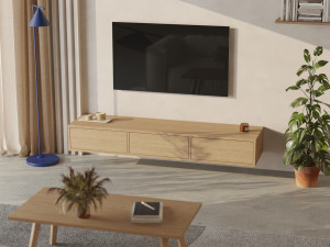 Hängende moderne TV-Schrank 180 cm