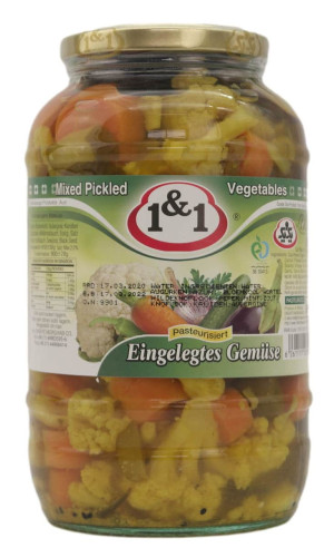 1&1 Mixed Syltede Grøntsager