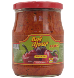 Bas Ajvar Paste - Stærk