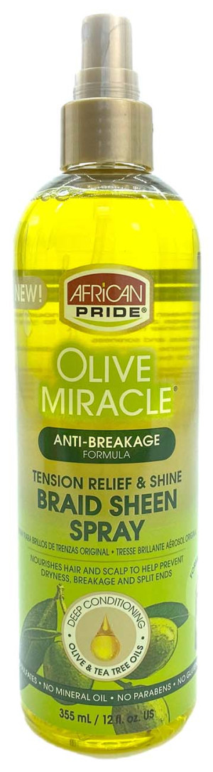 African Pride Braid Sheen Spray