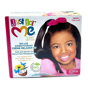 Just For Me Creme Relaxer Kit - Super