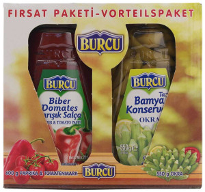 Burcu Paprika/Tomat Paste og Okra