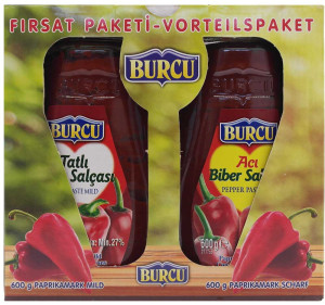 Burcu Rød Peber Paste Stærk/Mild