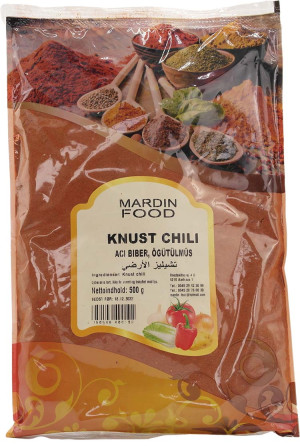 Knust Chili - Stødt 500 gr.