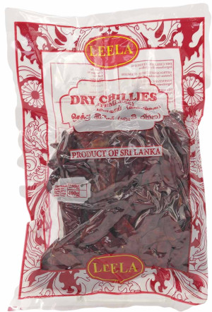 Tørrede Røde Chili - 250gr.