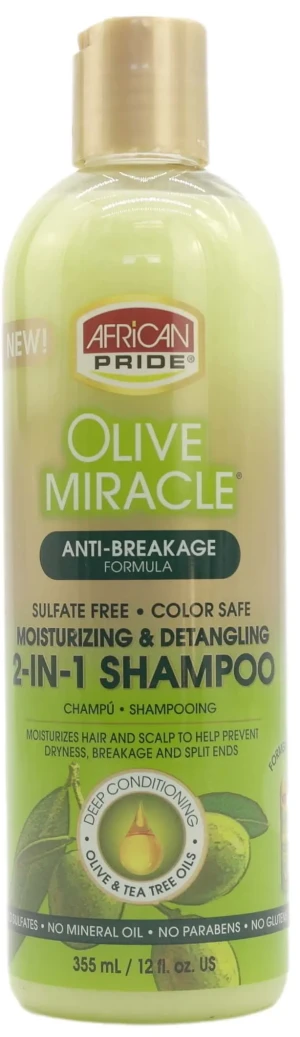 African Pride 2-IN-1 Shampoo 355ml