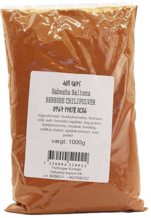Berbere Chilipulver - 1 kg.
