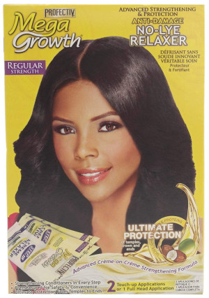 Mega Growth No-Lye Relaxer - Regular