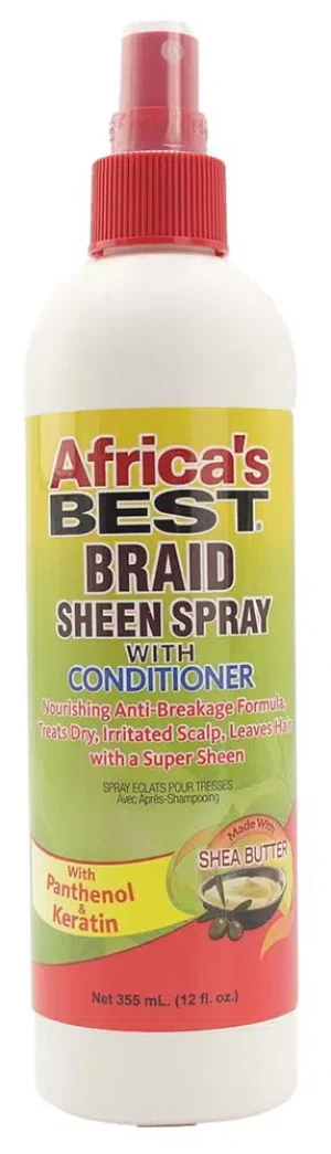 Africa's Braid Sheen Spray 355ml