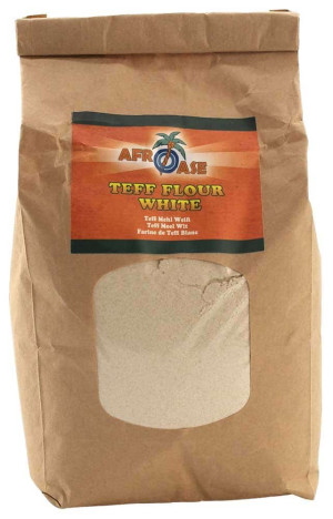 Afroase Teff Mel (Hvid)
