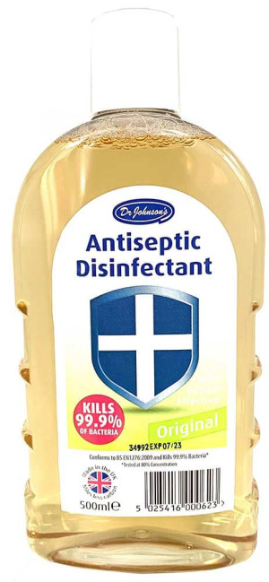 Antiseptic Disinfectant Væske - 500ml
