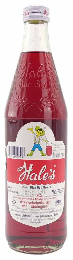Hale's Rød Sirup 710ml