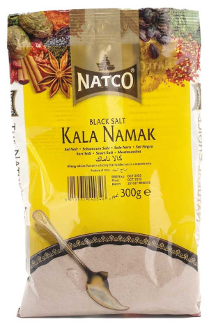 Kala Namak Sort Salt Pulver 300gr