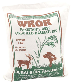 Wror Fordamet Basmati ris 5kg