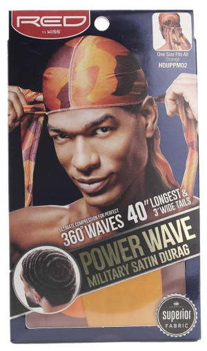 Satin Military Durag Orange