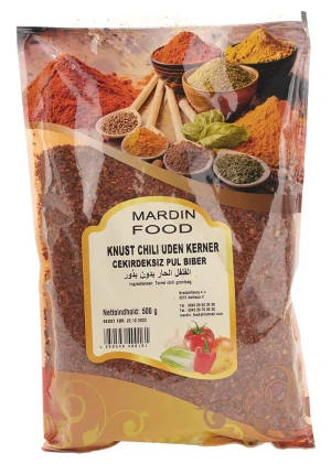 Knust Chili U/Kerner 500gr