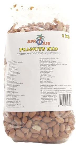 Afroase Red Peanuts 1kg