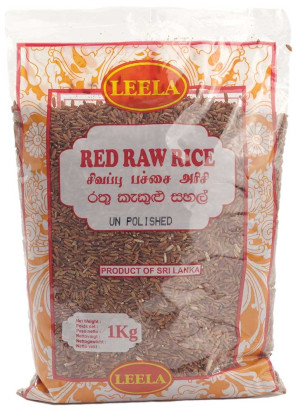 Leela Red Ris (un polished) - 1kg