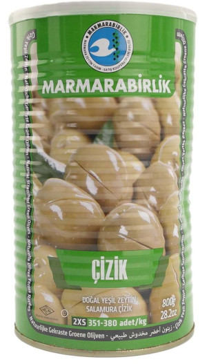 Marmarabirlik Grønne Oliven 800gr