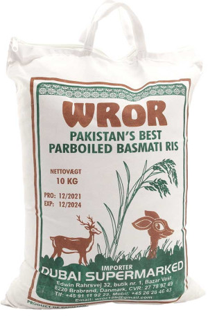 Wror Fordamet Basmati ris 10kg
