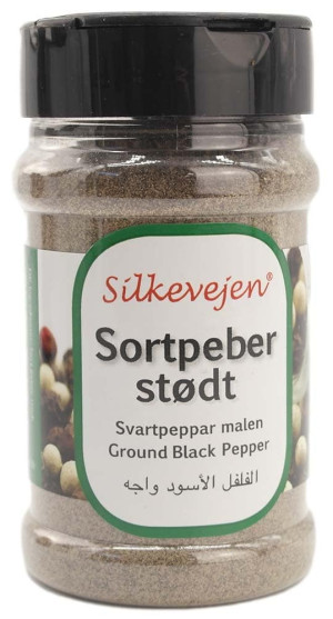 Sort peber Stødt 150 gr.