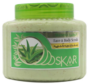Oskar Face & Body Aloe Vera Scrub 500ml