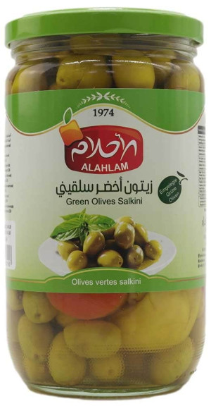 Gröna oliver 700gr