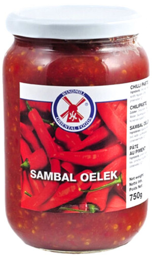 Väderkvarn Sambalolja 750gr