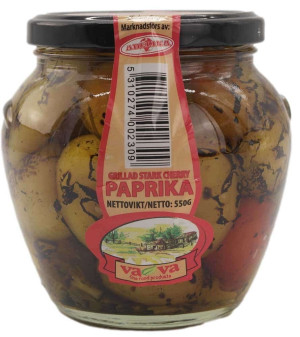 Vava Gul Paprika Grillad 550gr